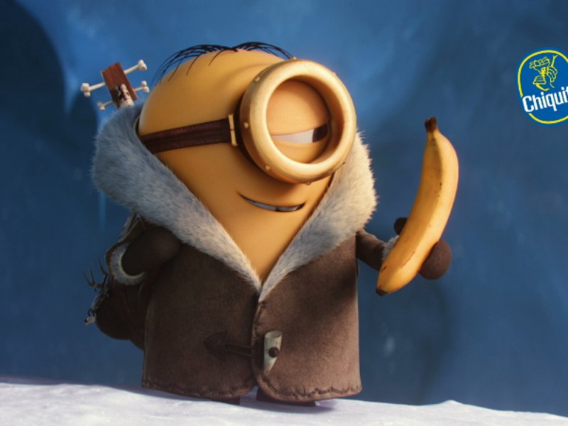 Chiquita e i Minions di nuovo insieme