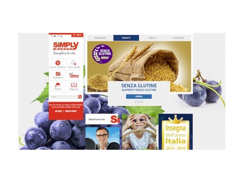 È già online il nuovo sito internet di Simply Market