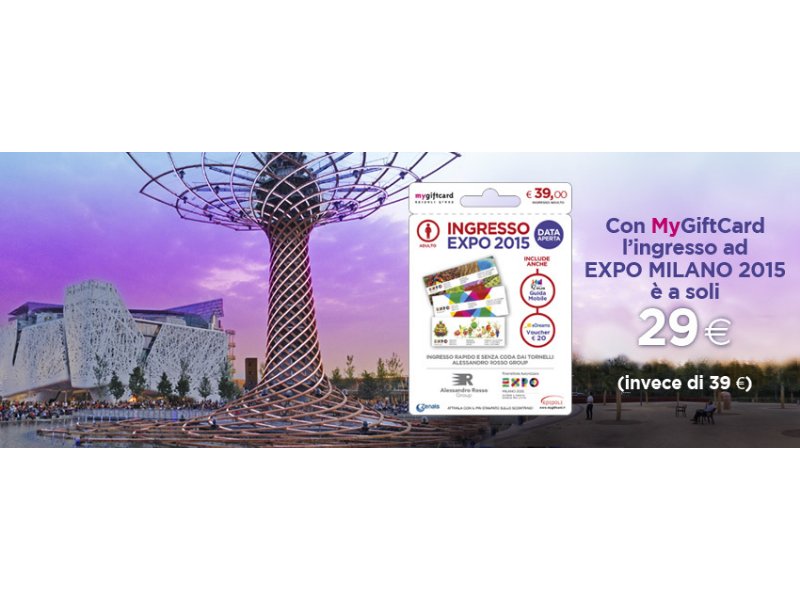  Epipoli: ingresso a Expo milano 2015 a soli 29€