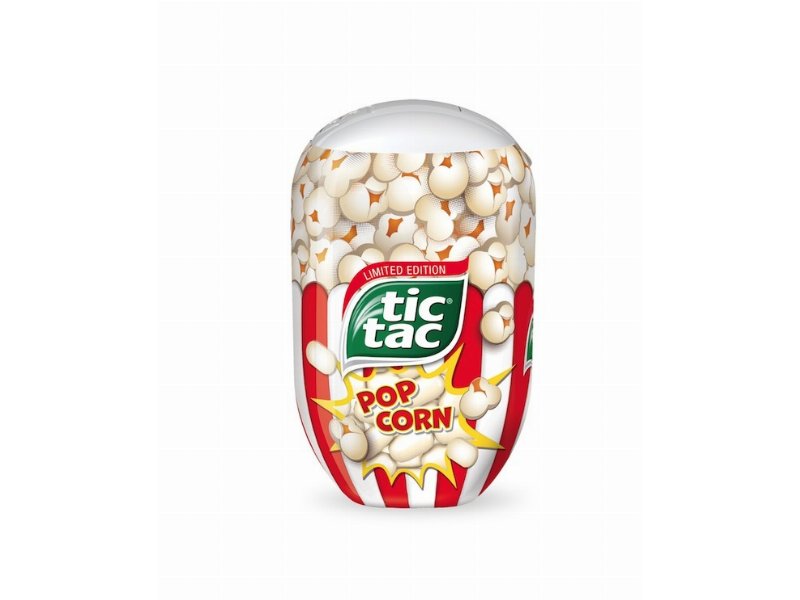 Ferrero presenta i Tic Tac Pop Corn