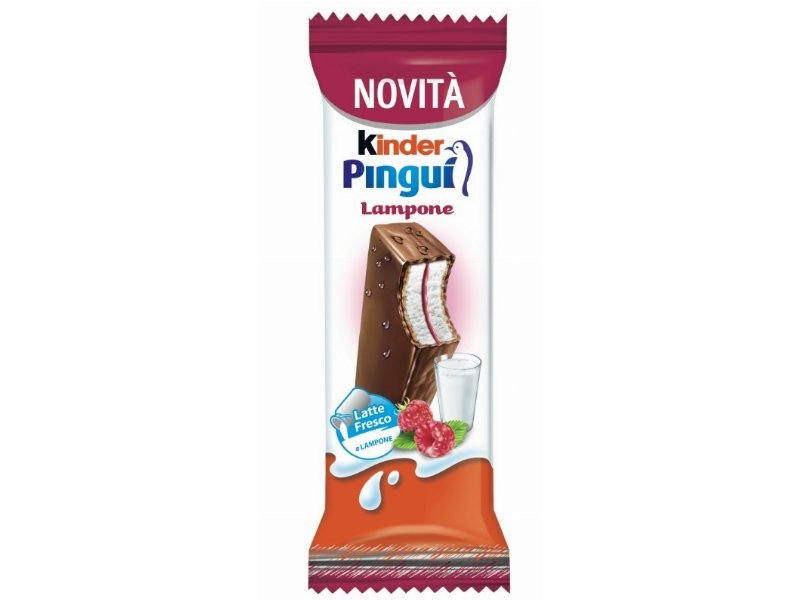 Ferrero presenta Kinder Pinguì Lampone