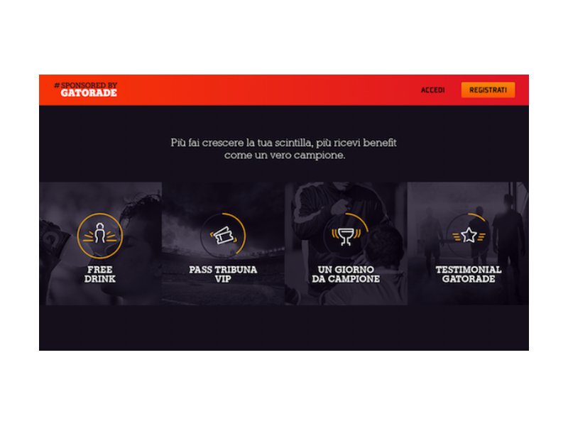 Gatorade premia l’amore per lo sport