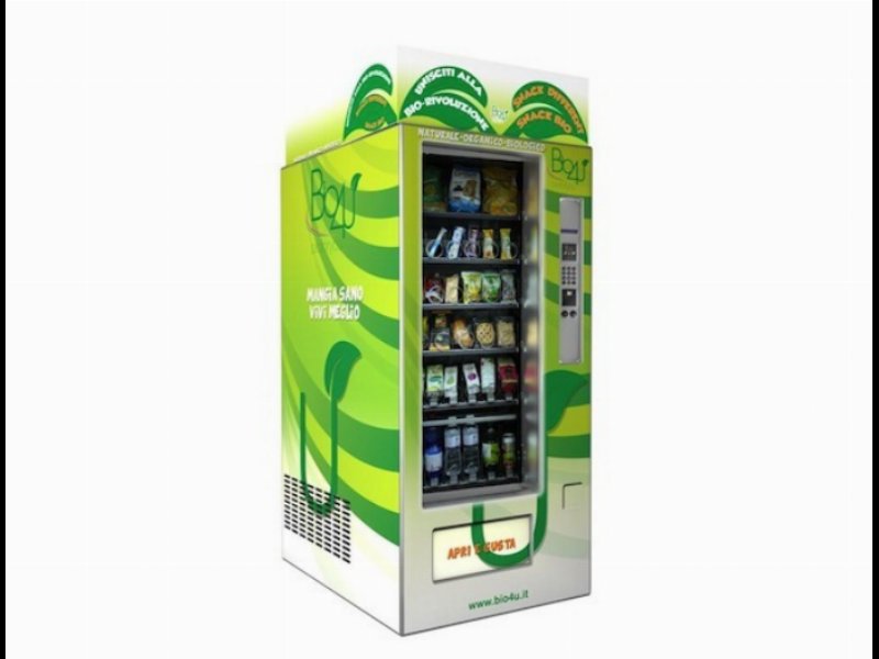 Il bio conquista le vending machine