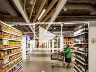 Il supermercato futurista Spar di Budapest