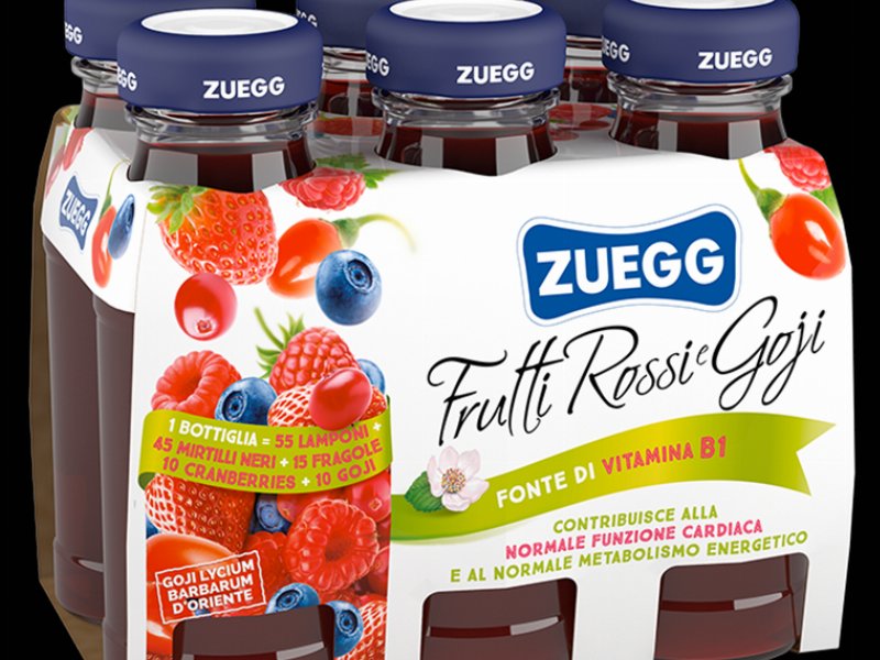 In arrivo il nuovo succo Zuegg Frutti Rossi e Goji