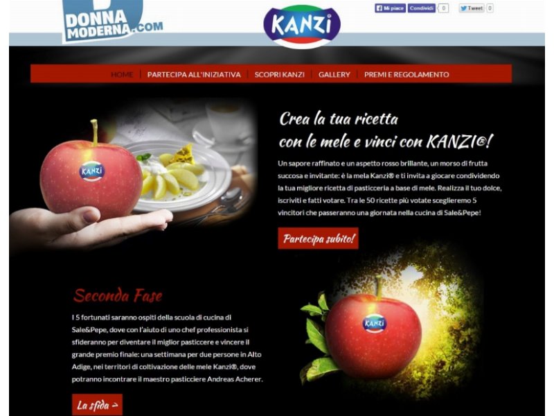 Kanzi lancia un contest web based