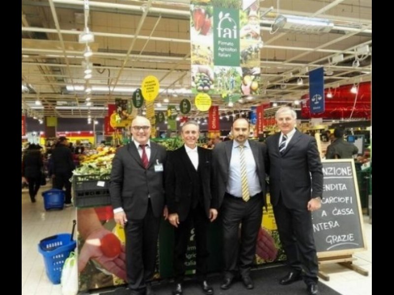 La filiera agricola italiana sbarca da Carrefour