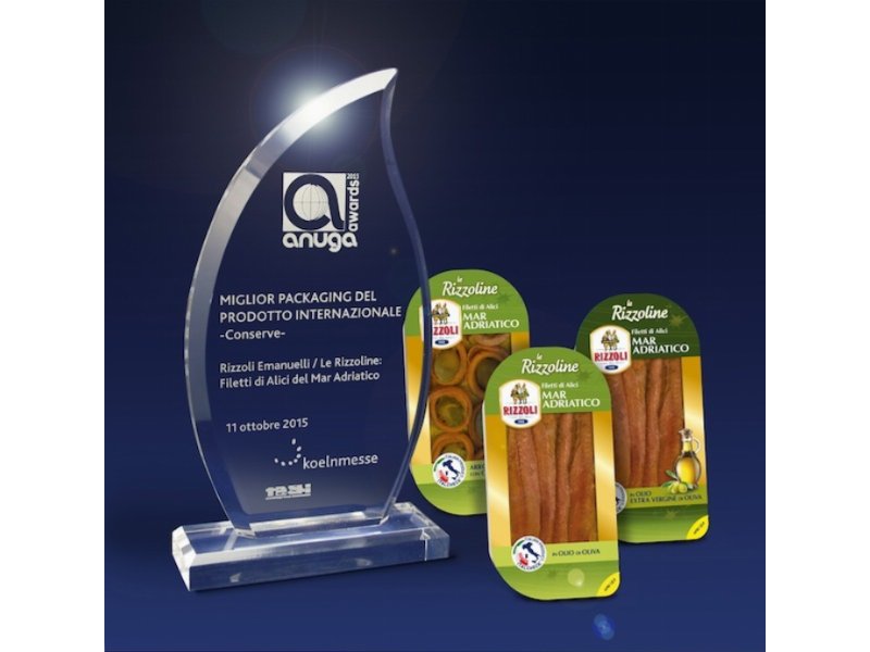 Le Rizzoline vincono il premio “Miglior packaging internazionale”