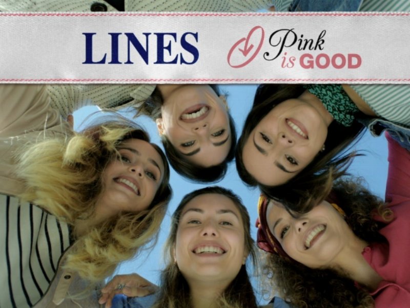 Lines è on air a sostegno del progetto Pink is Good