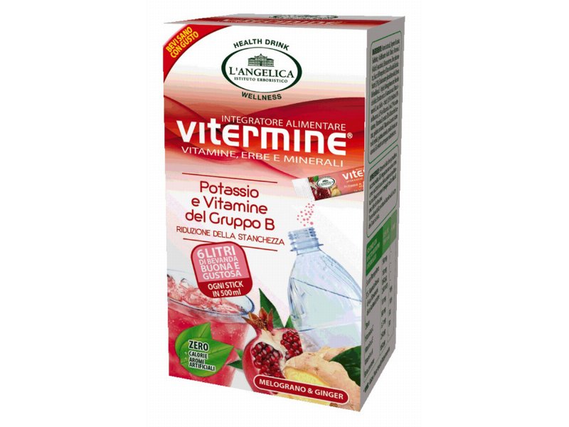 L’Istituto Erboristico L’Angelica presenta la linea Vitermine Health Drinks