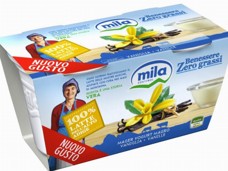 Mila presenta il nuovo yogurt Benessere Zero Grassi