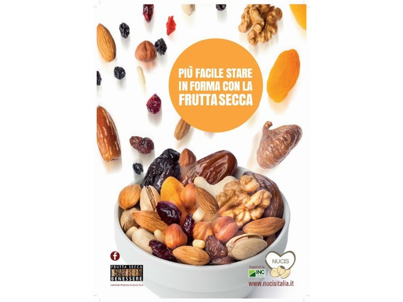 Nucis presenta al Macfrut “Frutta secca è benessere”