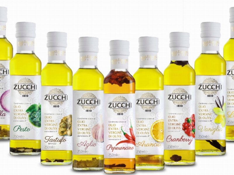 Oleificio Zucchi presenta la nuova gamma di oli aromatizzati