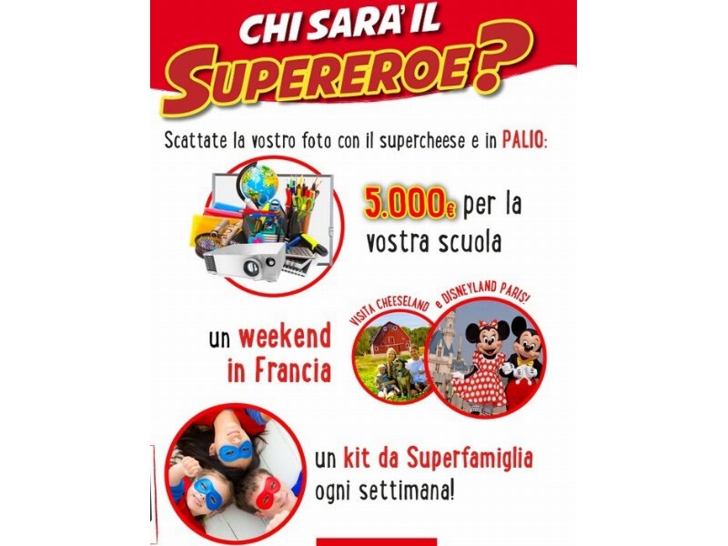 Parte il concorso "Chi sarà il supereroe" di Babybel