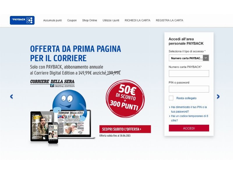 Payback amplia il proprio portafoglio travel online