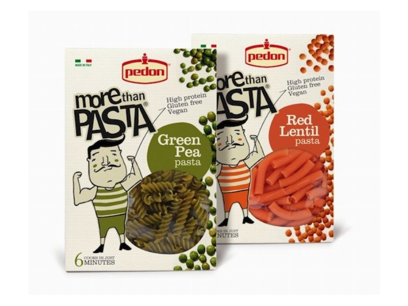 Pedon lancia “More Than Pasta” a base di legumi