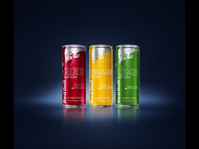 Red Bull lancia i nuovi energy drink al lime e frutti tropicali