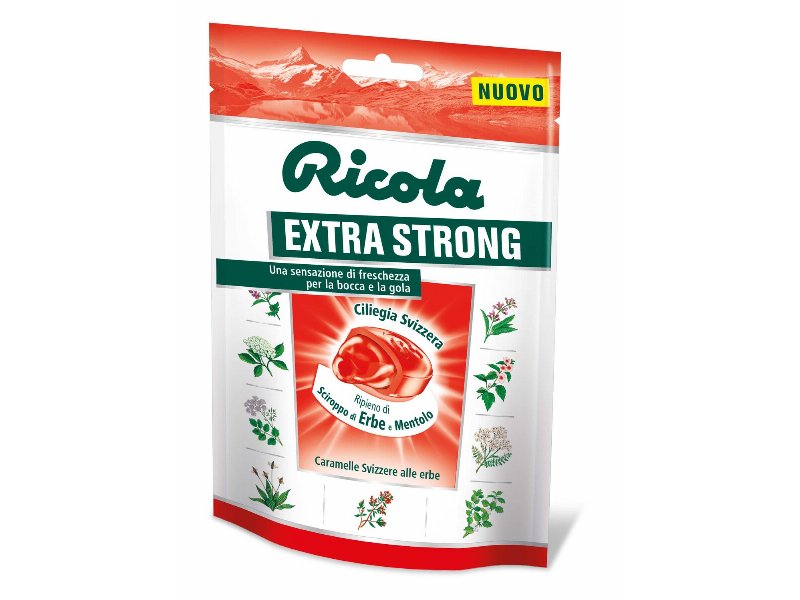 Ricola lancia due nuove caramelle extra forti