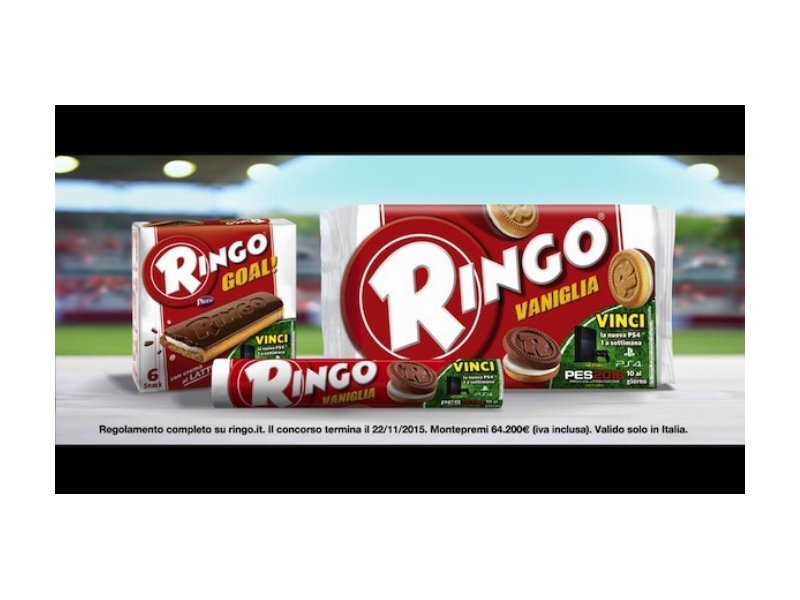 Ringo lancia un concorso tramite il nuovo spot