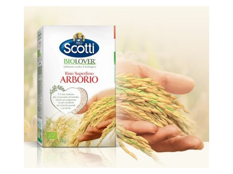 Riso Scotti presenta la nuova linea di prodotti biologici Biolover