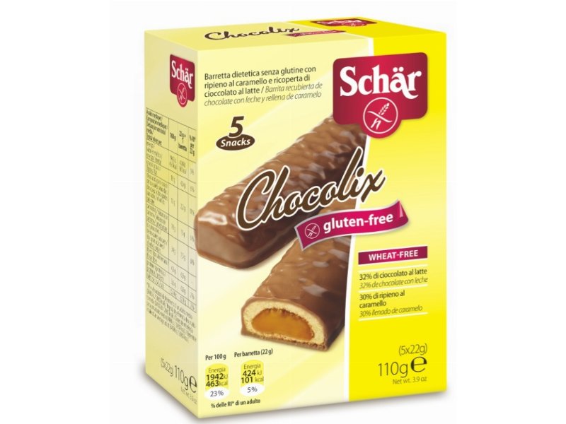 Schär presenta il nuovo snack senza glutine