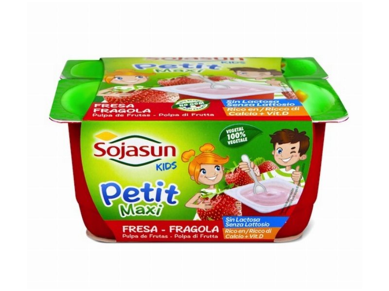 Sojasun presenta l’alternativa 100% vegetale allo yogurt per bambini