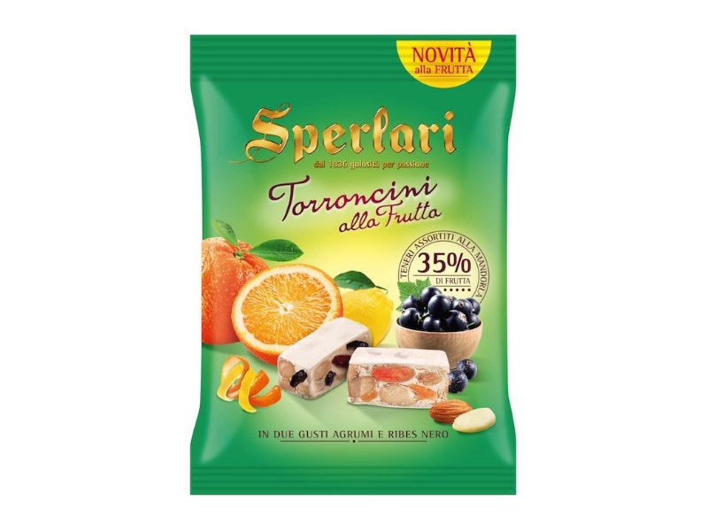 Sperlari lancia i nuovi Torroncini alla frutta