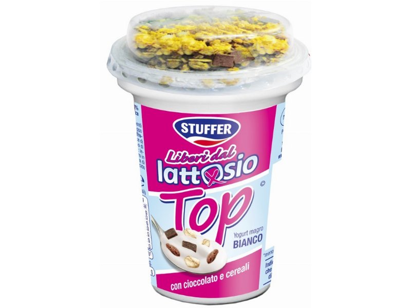 Stuffer Liberi dal Lattosio: la gamma si allarga con il nuovo Top Yogurt Mix