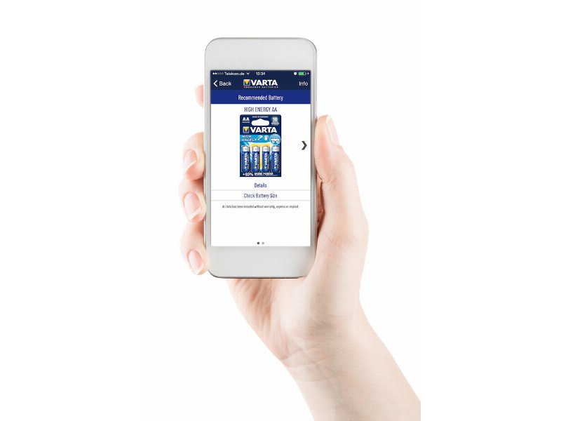 Varta lancia l’app Battery Finder