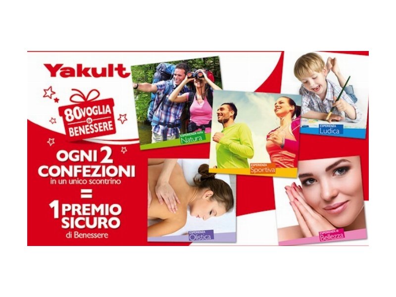 Yakult festeggia 80 anni con la nuova campagna promozionale