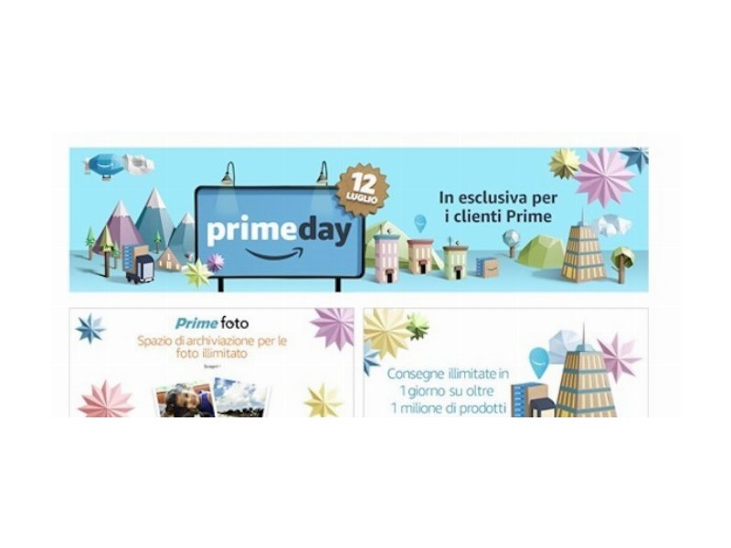 Amazon lancia il Prime Day 2016 