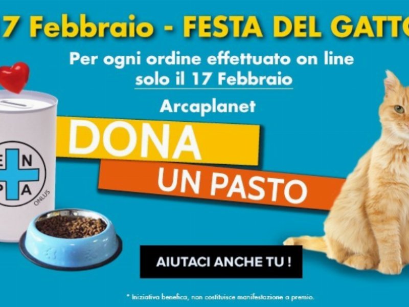 Arcaplanet e E.n.p.a. insieme per un'azione di charity