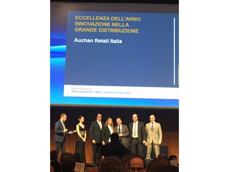 Auchan Retail Italia vince il Premio Le Fonti