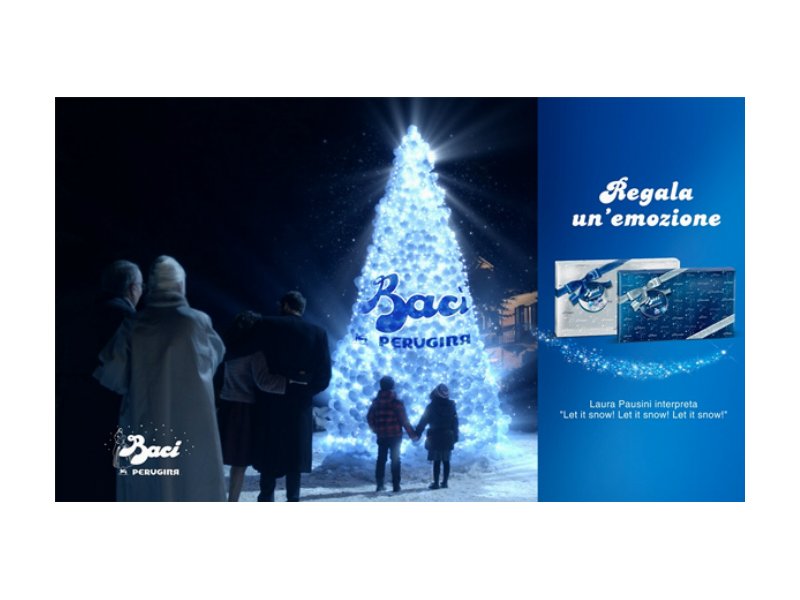 Baci Perugina augura buon natale al ritmo di “let it snow!”