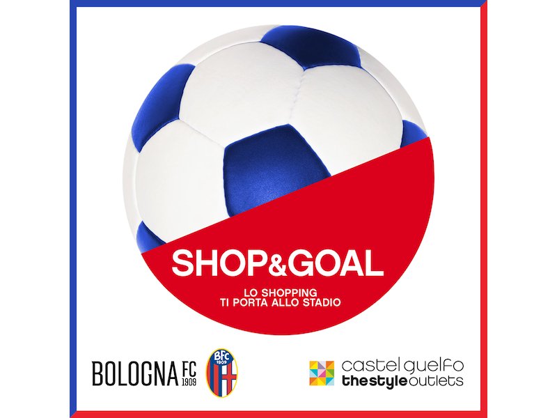 Castel Guelfo The Style Outlets scende in campo con il Bologna FC