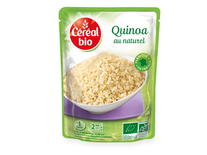 Céréal Bio lancia la Quinoa al naturale