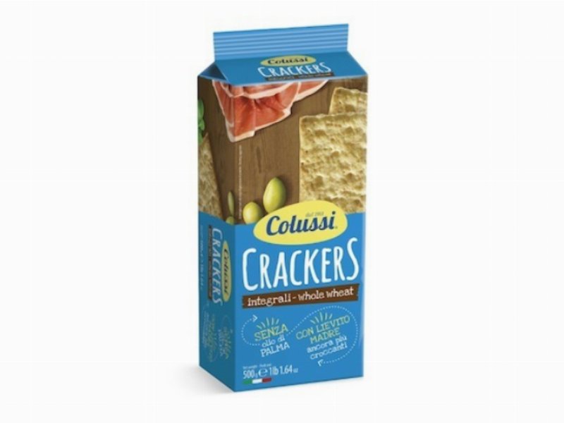 Colussi presenta i Crackers senza olio di palma