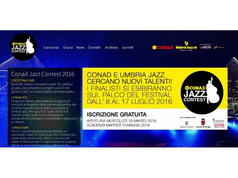  Conad rinnova la partnership con Umbria Jazz