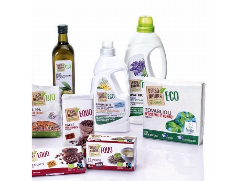 Conad riunisce bio, veg, equo ed eco nella linea Verso Natura