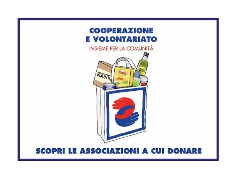 Coop Alleanza 3.0 promuove la prima raccolta alimentare