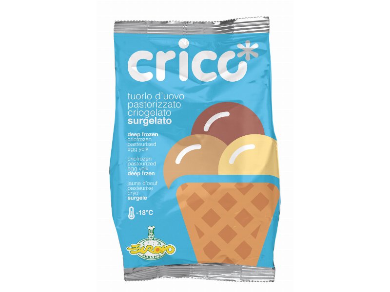 Crico il primo tuorlo d’uovo criogelato