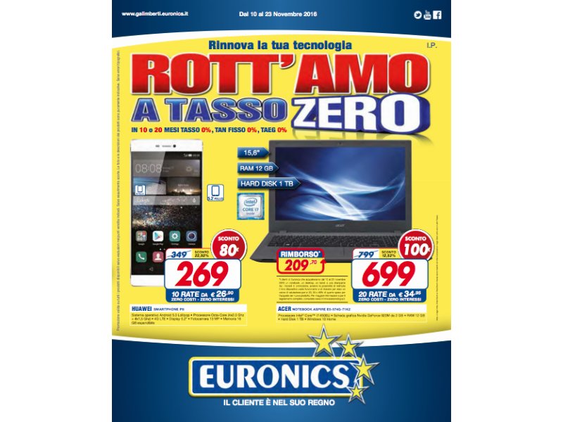 Euronics promuove la nuova campagna nazionale