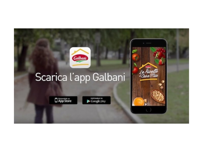 Galbani lancia la nuova app