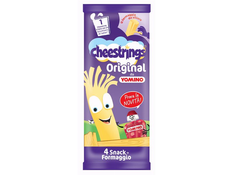  Granarolo e Kerry Foods presentano Cheestrings da Yomino