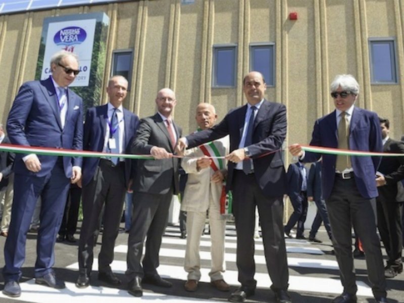 Gruppo San Pellegrino apre uno stabilimento a Castrocielo