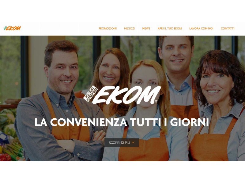 Gruppo Sogegross: nuovo sito web per Ekom