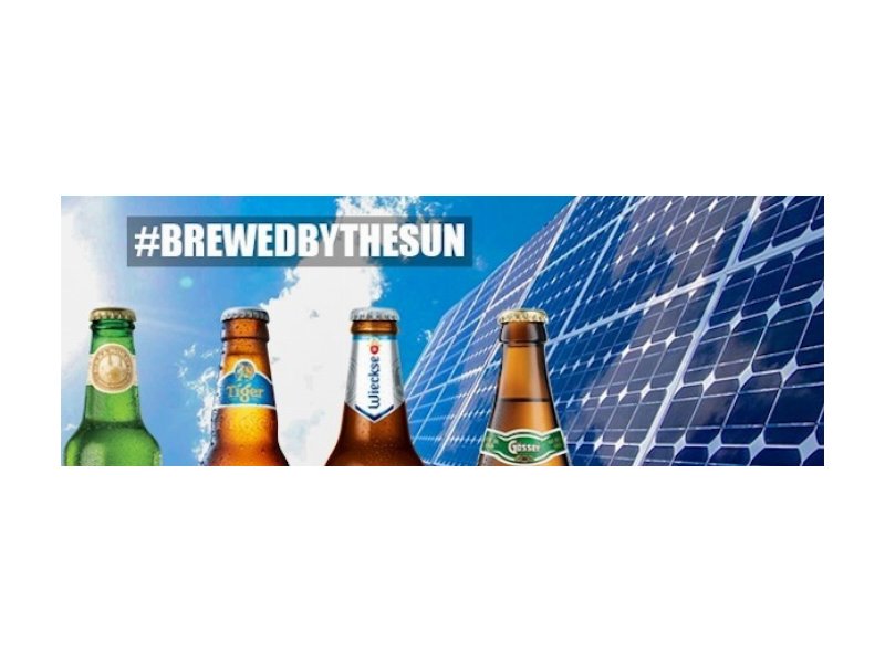 Heineken diventa sempre più sostenibile grazie all'energia solare