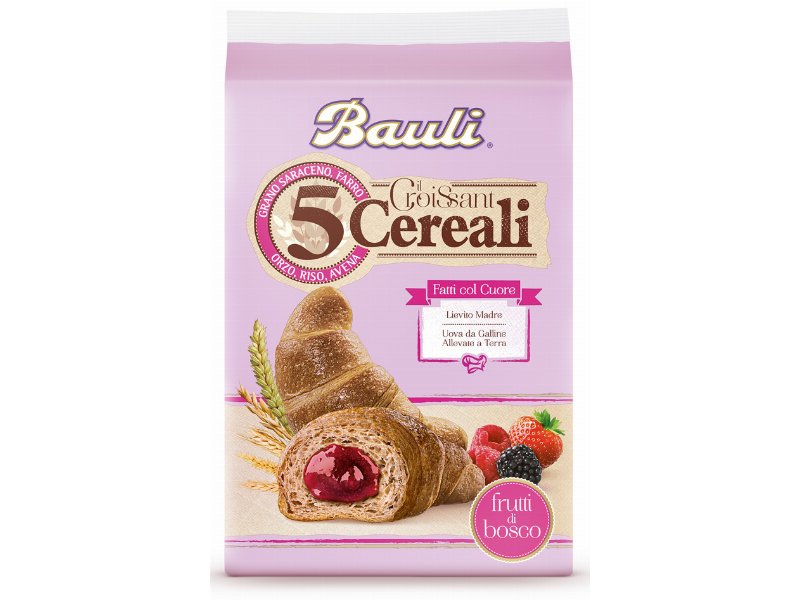 In arrivo il Croissant Bauli ai 5 cereali