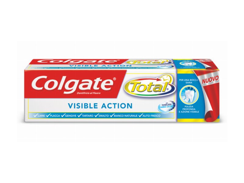 In arrivo il nuovo Colgate Total Visible Action