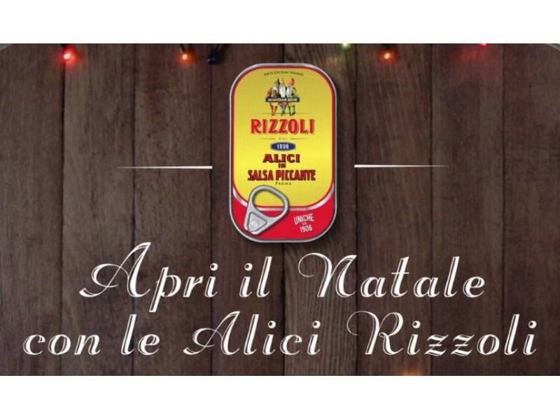 In arrivo lo spot “Apri il Natale con le Alici Rizzoli”